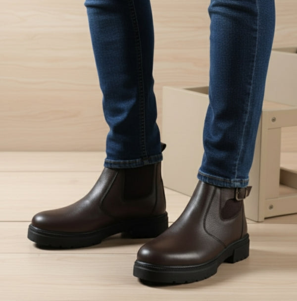 حذاء جلد طبيعي Z2011